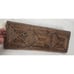CALAISIO Long Rectangular Woven Handmade Tray with Glass NWT