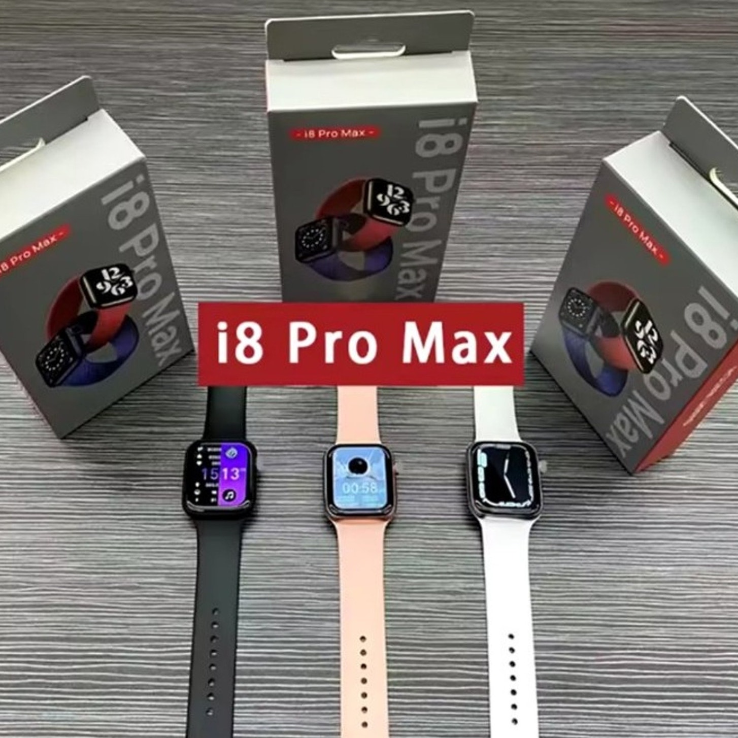 2024 Smartwatch Bluetooth Sport Sleep for Android iOS & Apple 3 COLORS - NIB!