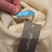 J. McLaughlin 100% Cashmere Cream Long Sleeve Turtleneck Sweater Sz L NEW