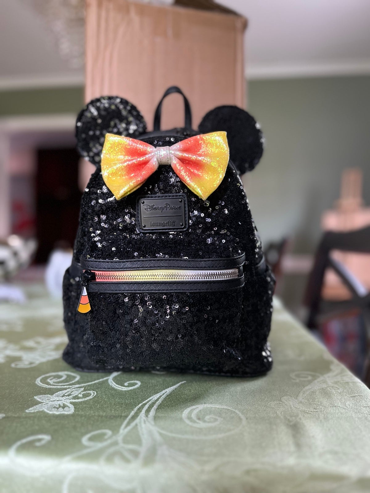 Loungefly candy corn backpack hot sale