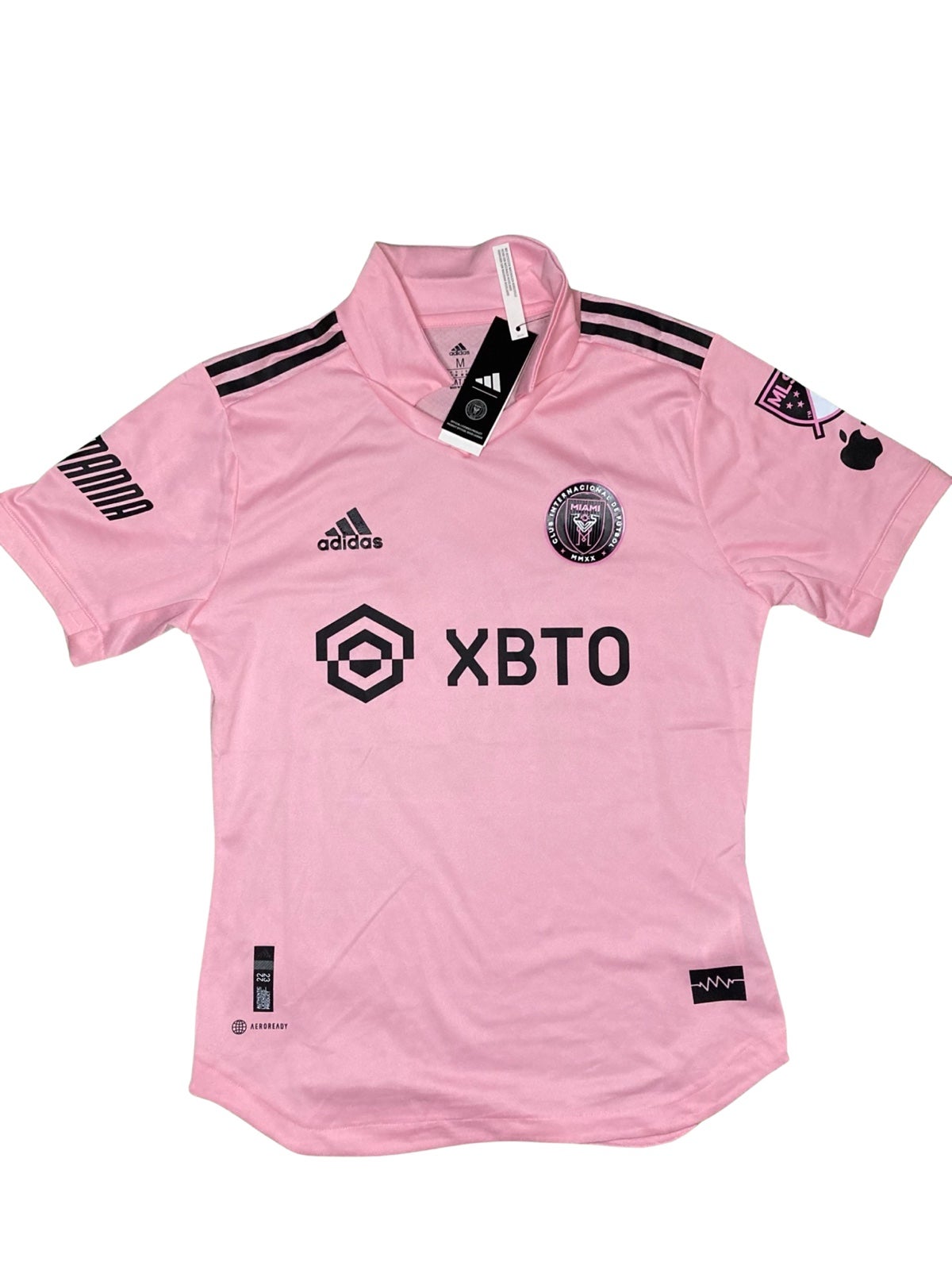 Messi inter Miami men’s medium player version jersey Soccer Adidas football Men'
