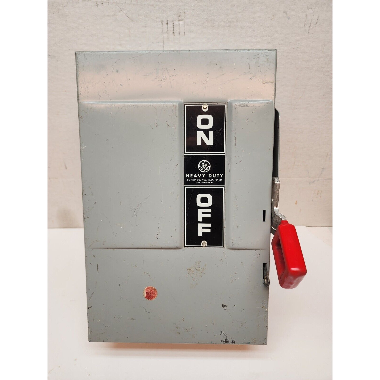 General Electric Thn3362 Non-Fusible Safety Switch 60 Amp 600 Vac