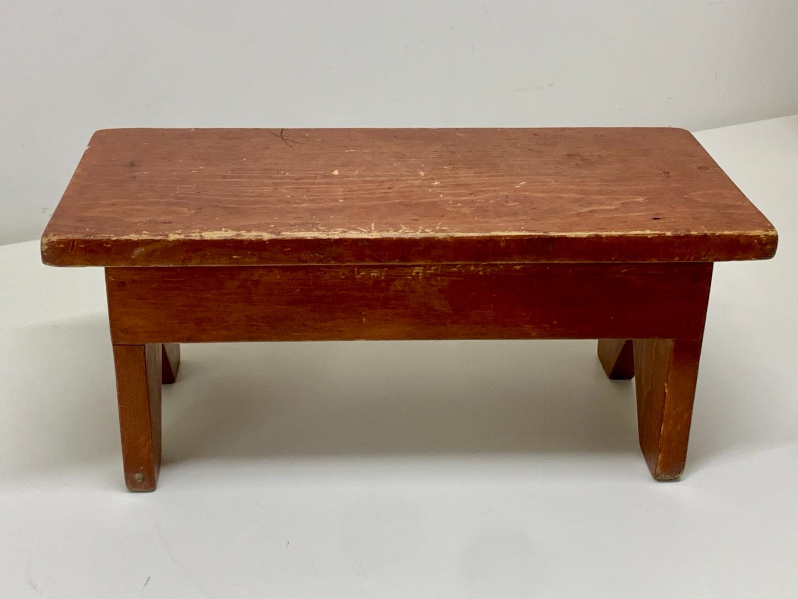 Early 20th Century Antique Hand Crafted Wooden Stool