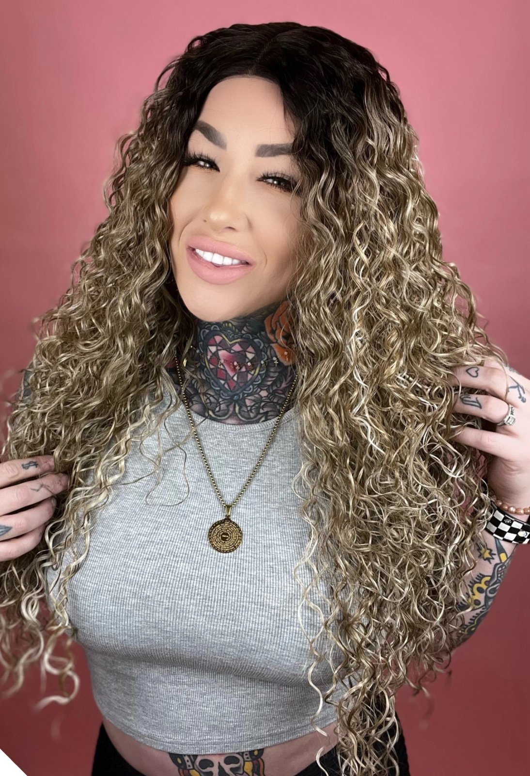 Premium Synthetic rebel Gypsy “Sos” Balayge wig