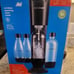 TWO Soda Stream Genesis Cordless Sparkling Water Makers-1 bottle-2Co2 cartridges