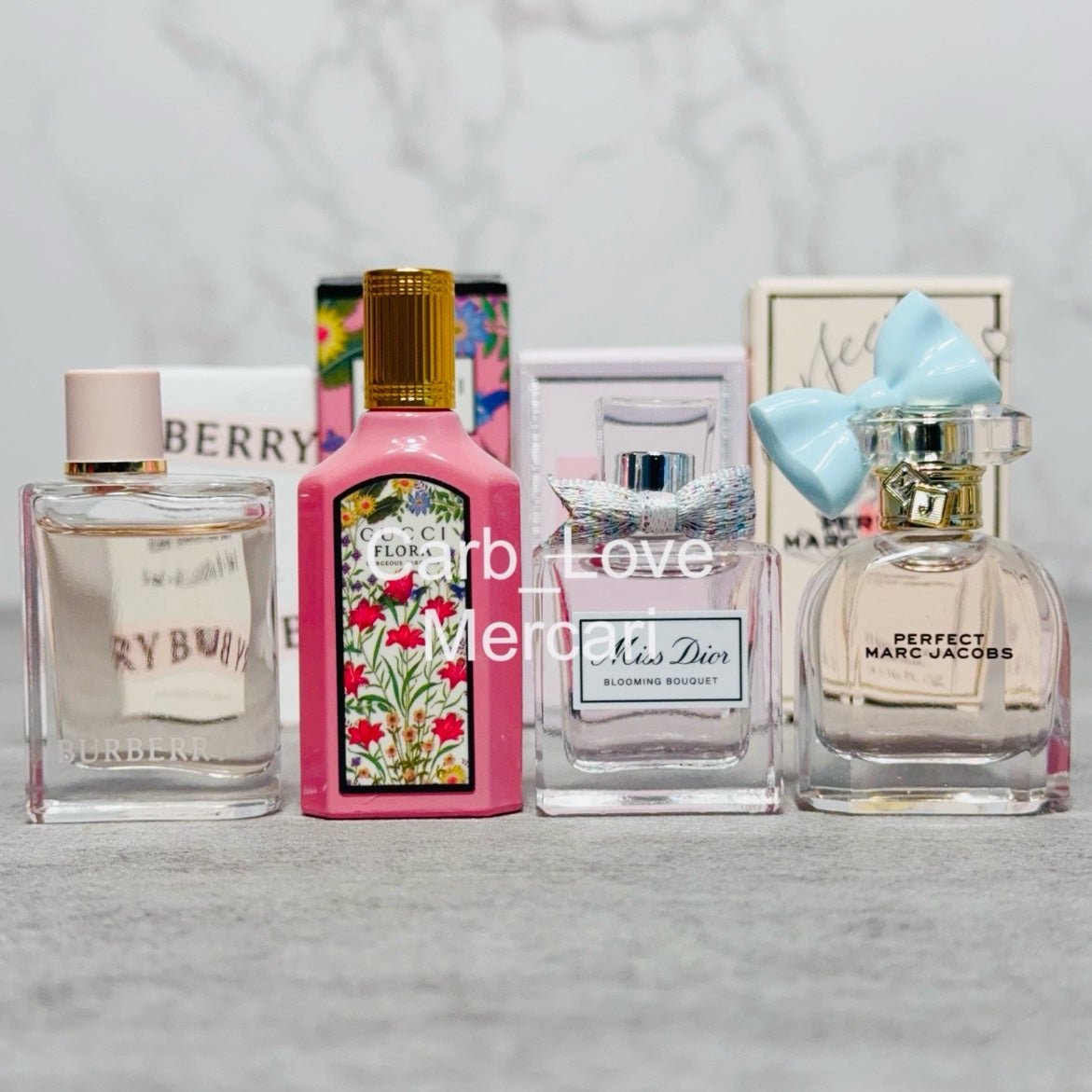 Variety 4-Pc High End MINIATURE Perfume Set Dabbers