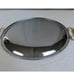 KROMEX Vintage Round Serving Platter Chrome Gold Handles Mid Century MCM