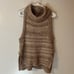 Anthropologie Pilcro Sleeveless Turtleneck Sweater Size Large