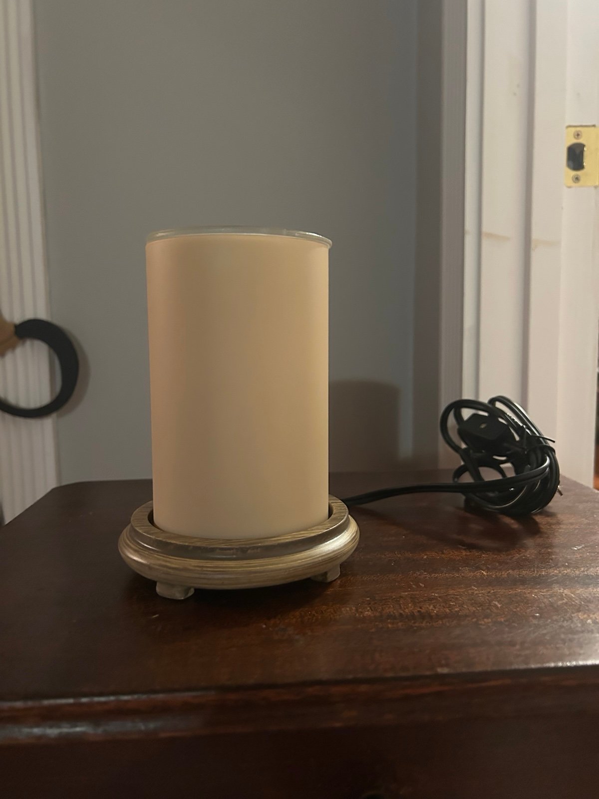 Pink zebra simmer light wax warmer
