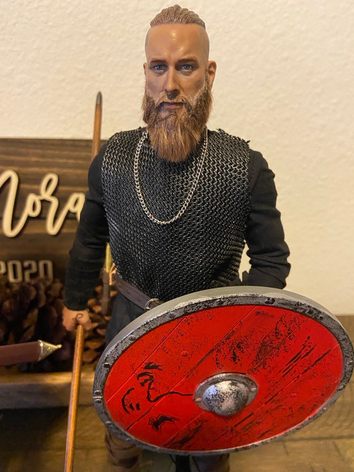 Rare Ragnar 1/6 Vikings figure