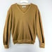 Vintage 70s IZOD Lacoste Sweater Brown Color Size M