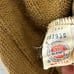 Vintage 70s IZOD Lacoste Sweater Brown Color Size M