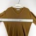 Vintage 70s IZOD Lacoste Sweater Brown Color Size M