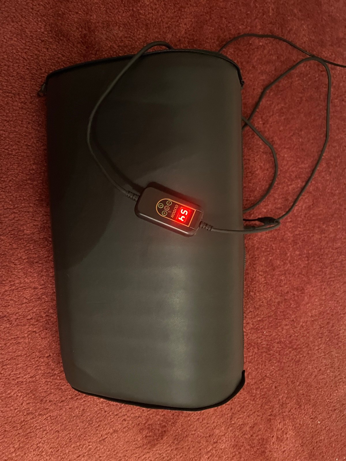 Foot rest warmer for under the desk