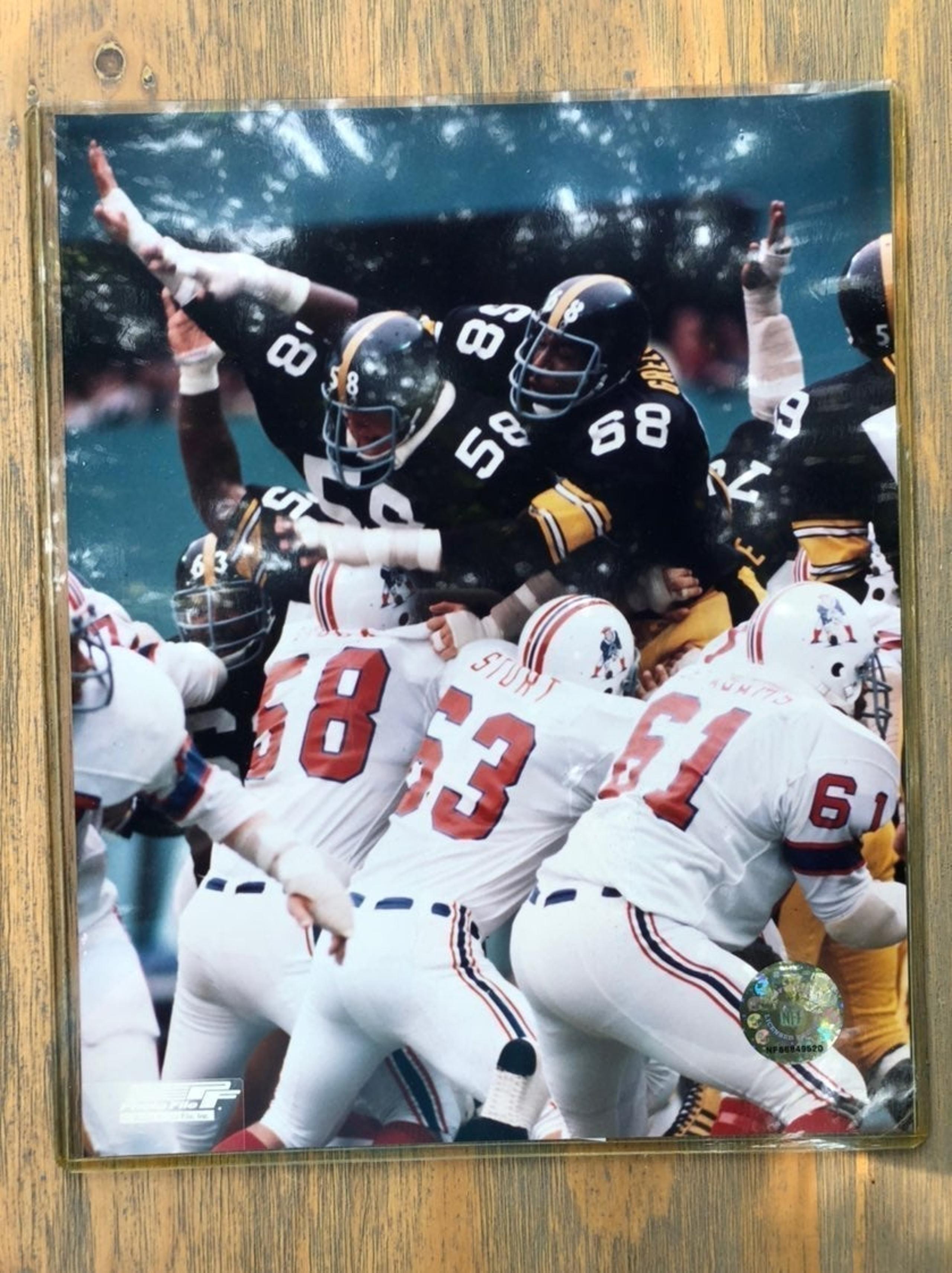 Jack Lambert and Mean Joe Greene photograph