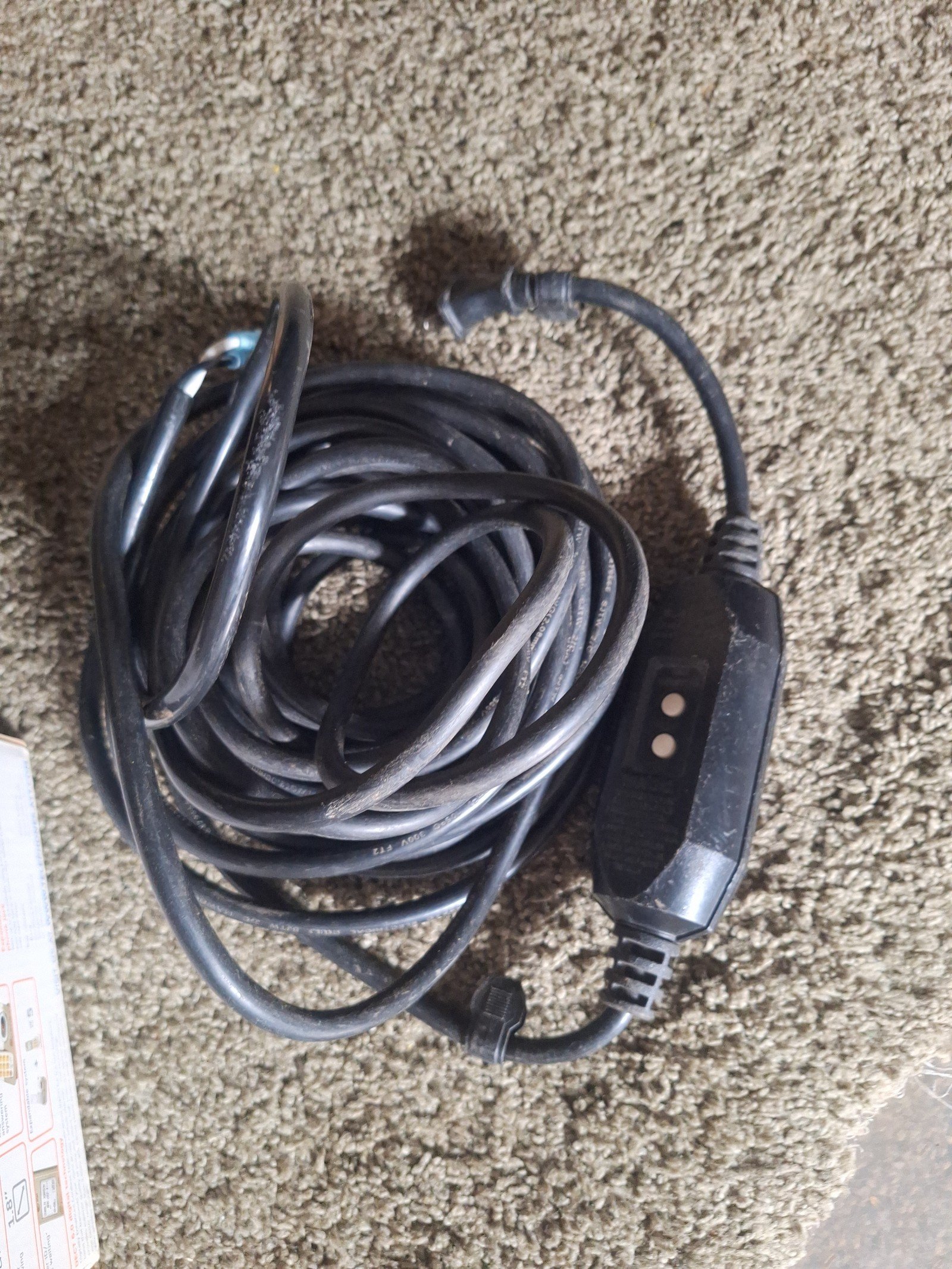 OEM 30ft GFCI cord from Dewalt 3000psi brushless pressure washer not used