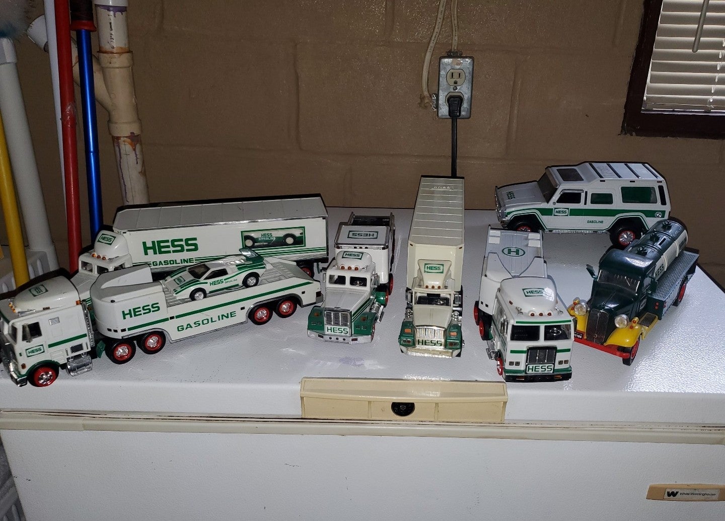 vintage hess trucks