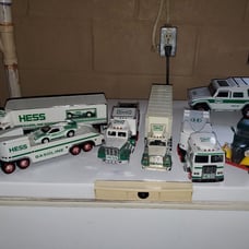 vintage hess trucks