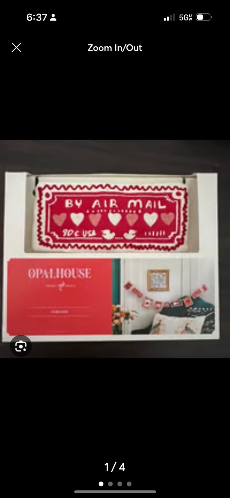 Target Opalhouse Valentines Postage Stamp Garland