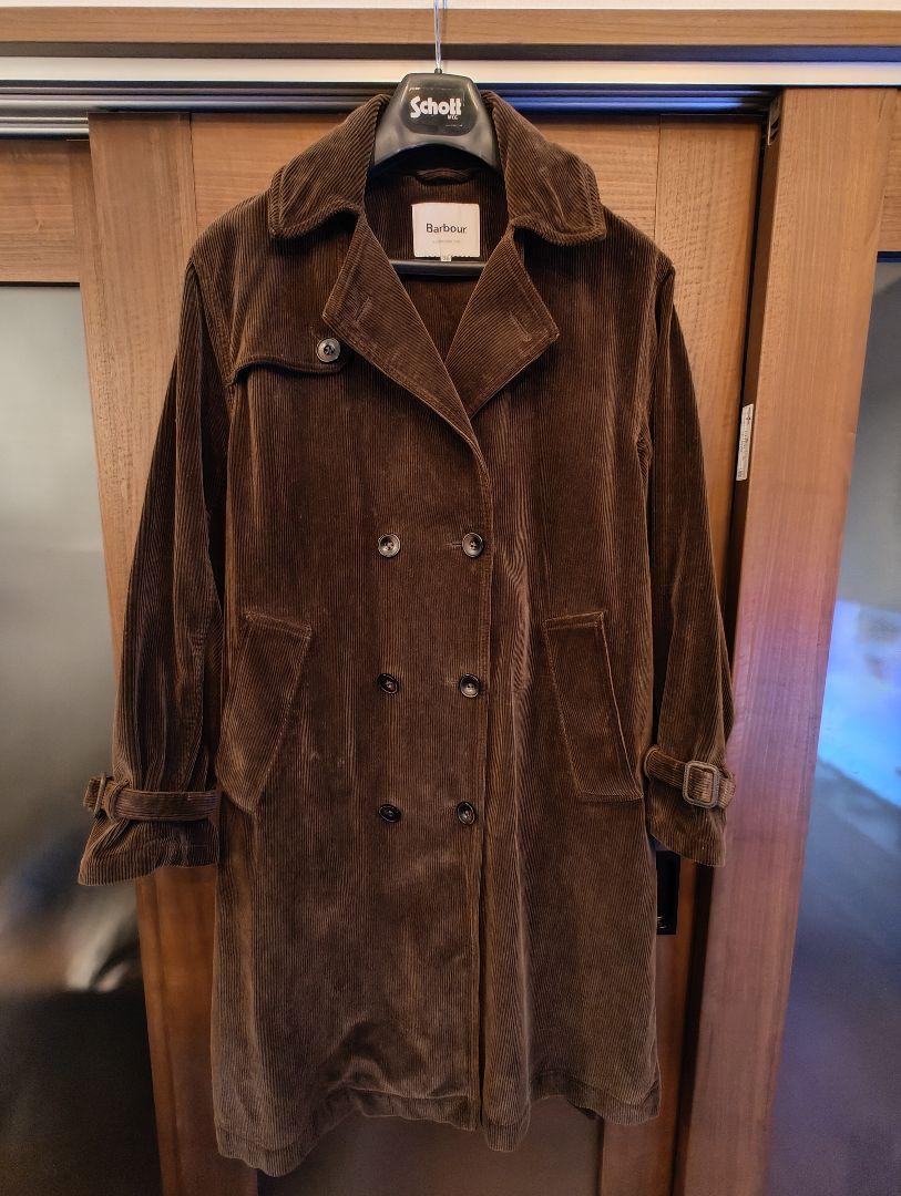 お歳暮 人気 Trench Whitley Barbour Coat Trench 36 Corduroy ジャケット・アウター