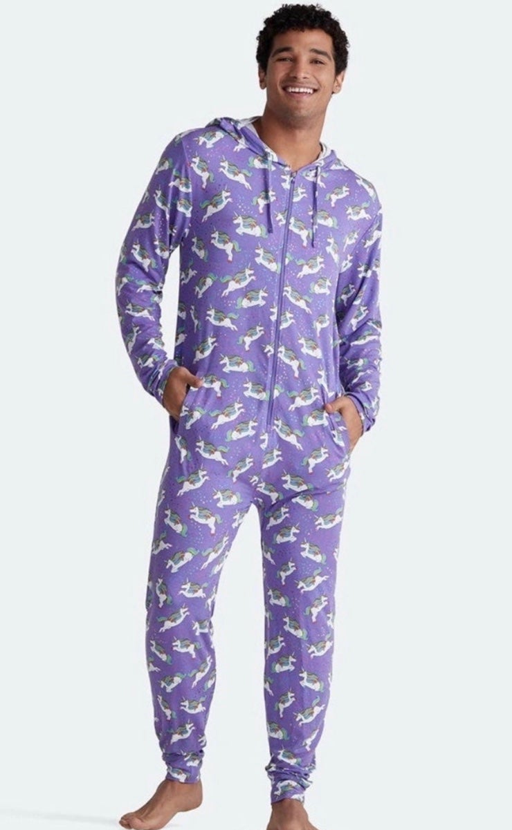 NWOT Meundies unicorn onesie size L/XL