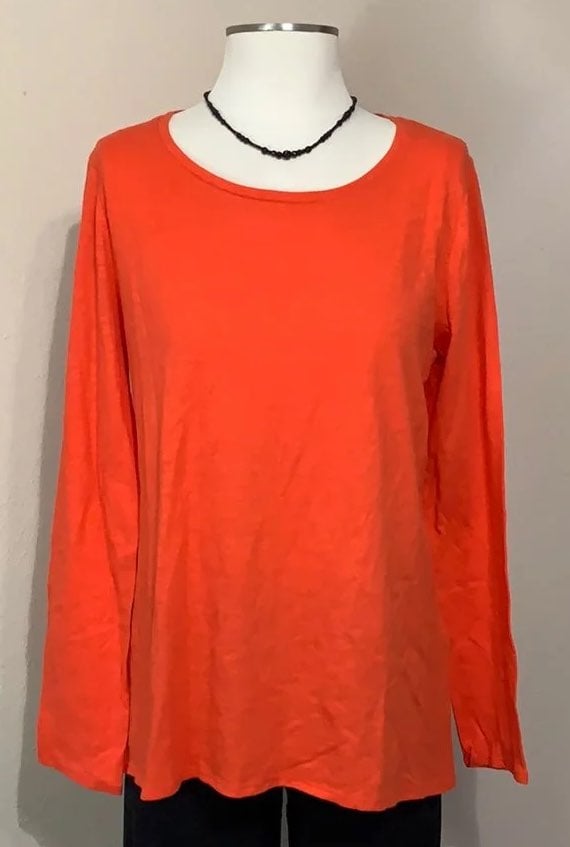 NWT Eileen Fisher Long Sleeve Top Size S