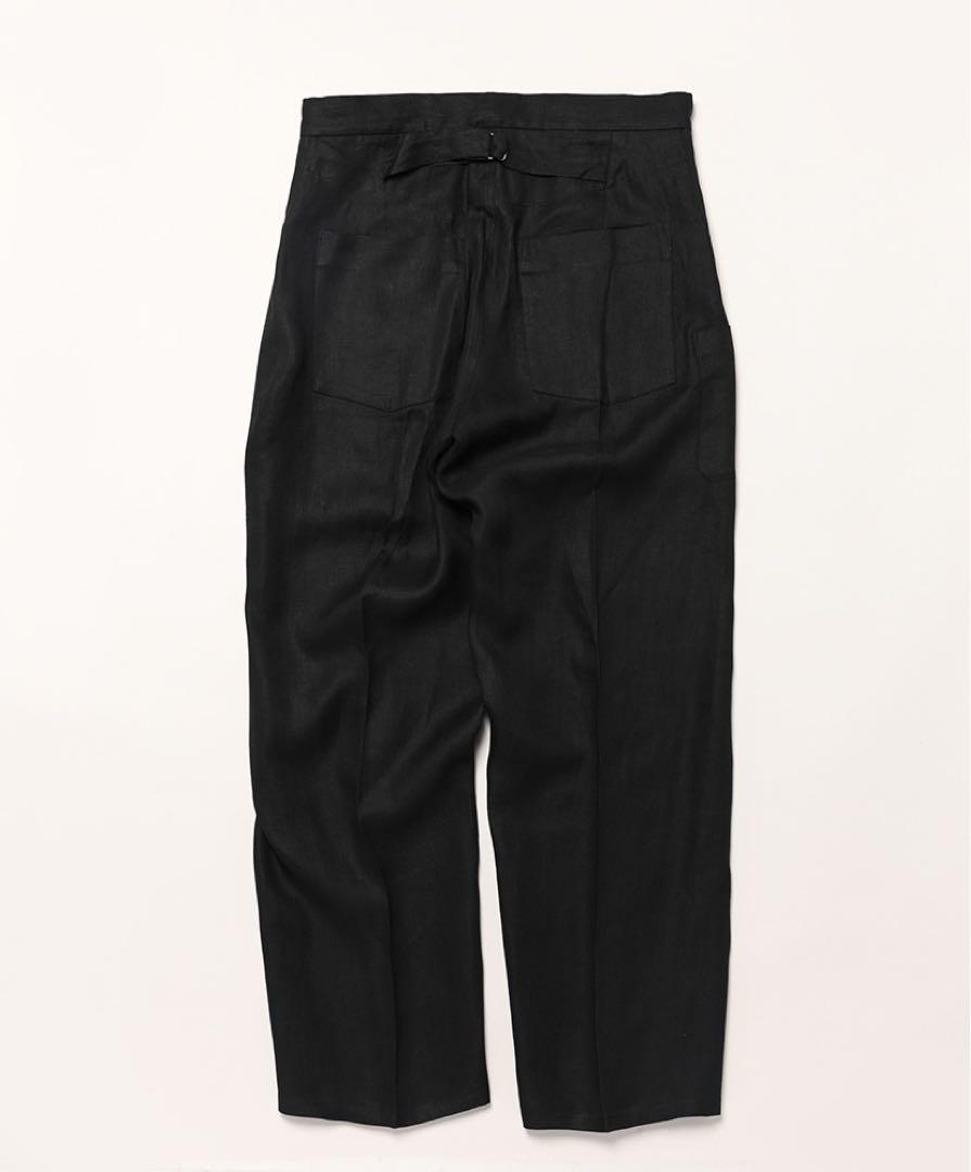 Brand new, unused MAATEE&SONS WORK PANTS BLK LINEN