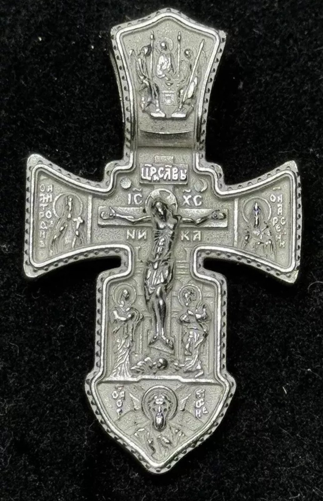 Orthodox Cross 925 Sterling Silver Legitimate Silver Handmade