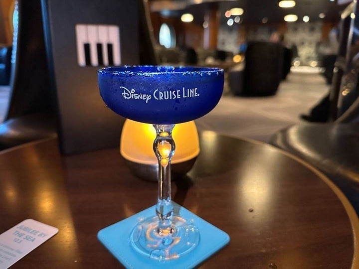 Disney Cruise Line Jubilee By the Sea 25th Anniversary Cocktail Glass Bundle