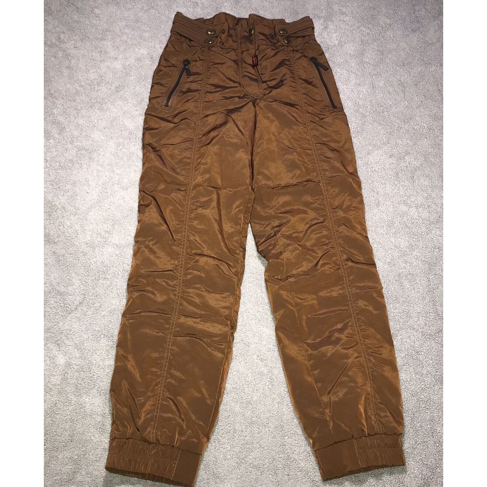 SILVY Winter Ski Snow Lined Pants Made In Italy 42 US 28 x 29