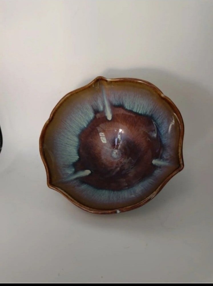 Bill Campbell art pottery bowl.