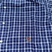 Tommy Hilfiger Mens Large Button Down Shirt Long Sleeve Blue Plaid