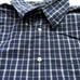 Tommy Hilfiger Mens Large Button Down Shirt Long Sleeve Blue Plaid