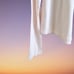 Anthropologie button front long sleeves knit shirt, large, pink