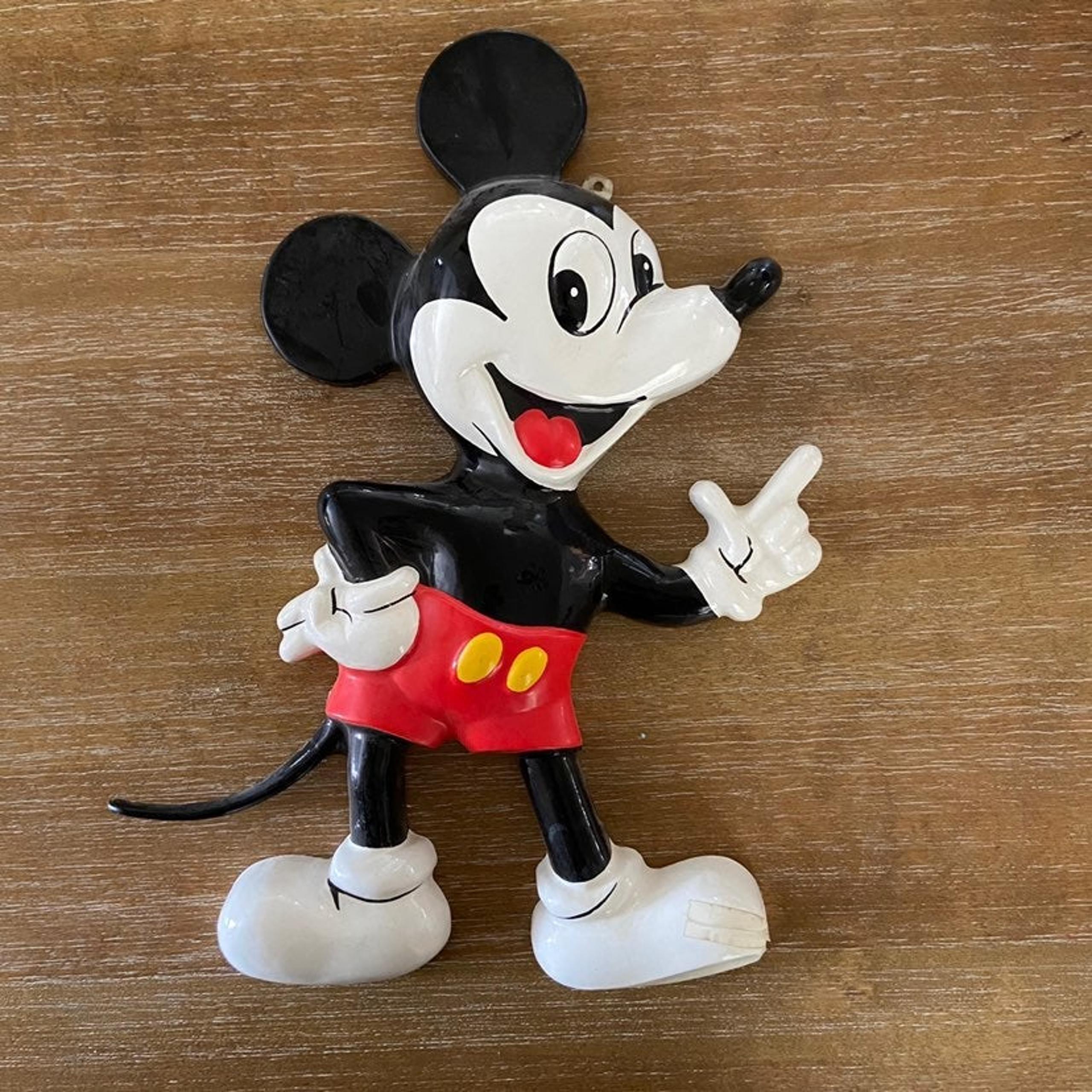 Vintage Disney Mickey Mouse Wall Hanging
