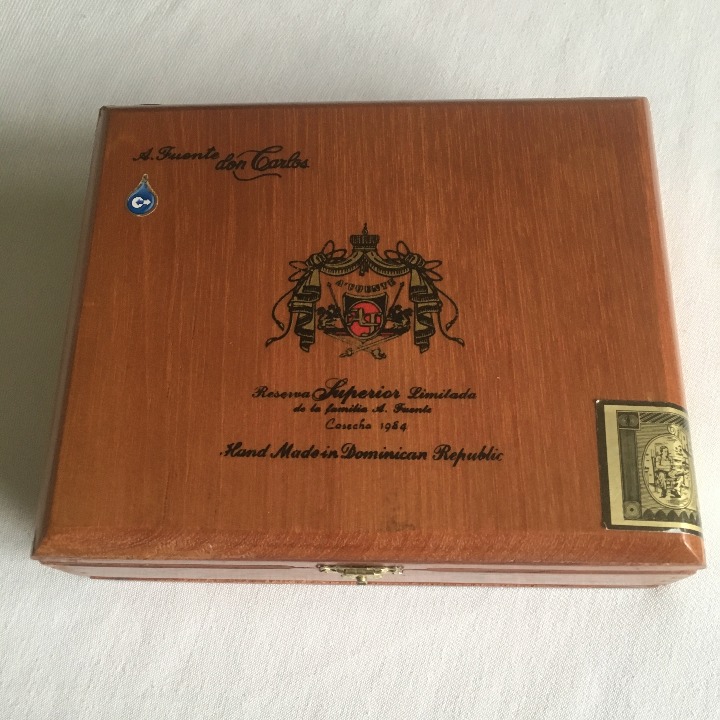 A. Fuente Don Carlos Cigar Box. 1984