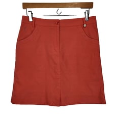 Golfino Golf Skort Womens 6 Coral Stretch Performance Brief Active