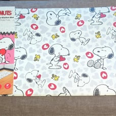 Peanuts Snoopy Anti Fatigue Kitchen Mat Valentine's Day