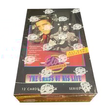 Factory sealed box of Elvis The Cards of His Life Series 2 vintage trading cards