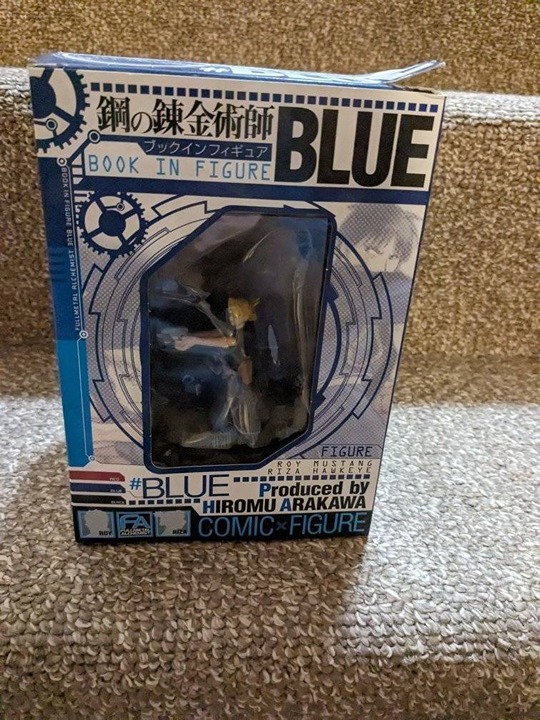 Roy and Riza Book in Figure Blue Set