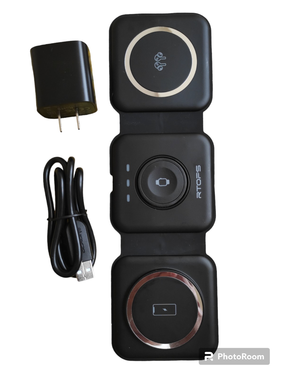 3in1 Portable Magnetic Wireless Charger.