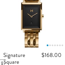 Women’s MVMT Signature Square Mason Gold Watch