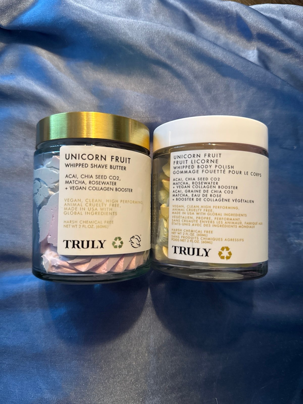 Truly unicorn fruit shave body and body polish