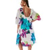 NWOT Anthropologie Maeve Large Floral Print Boho Open Back Midi Dress Size 26W