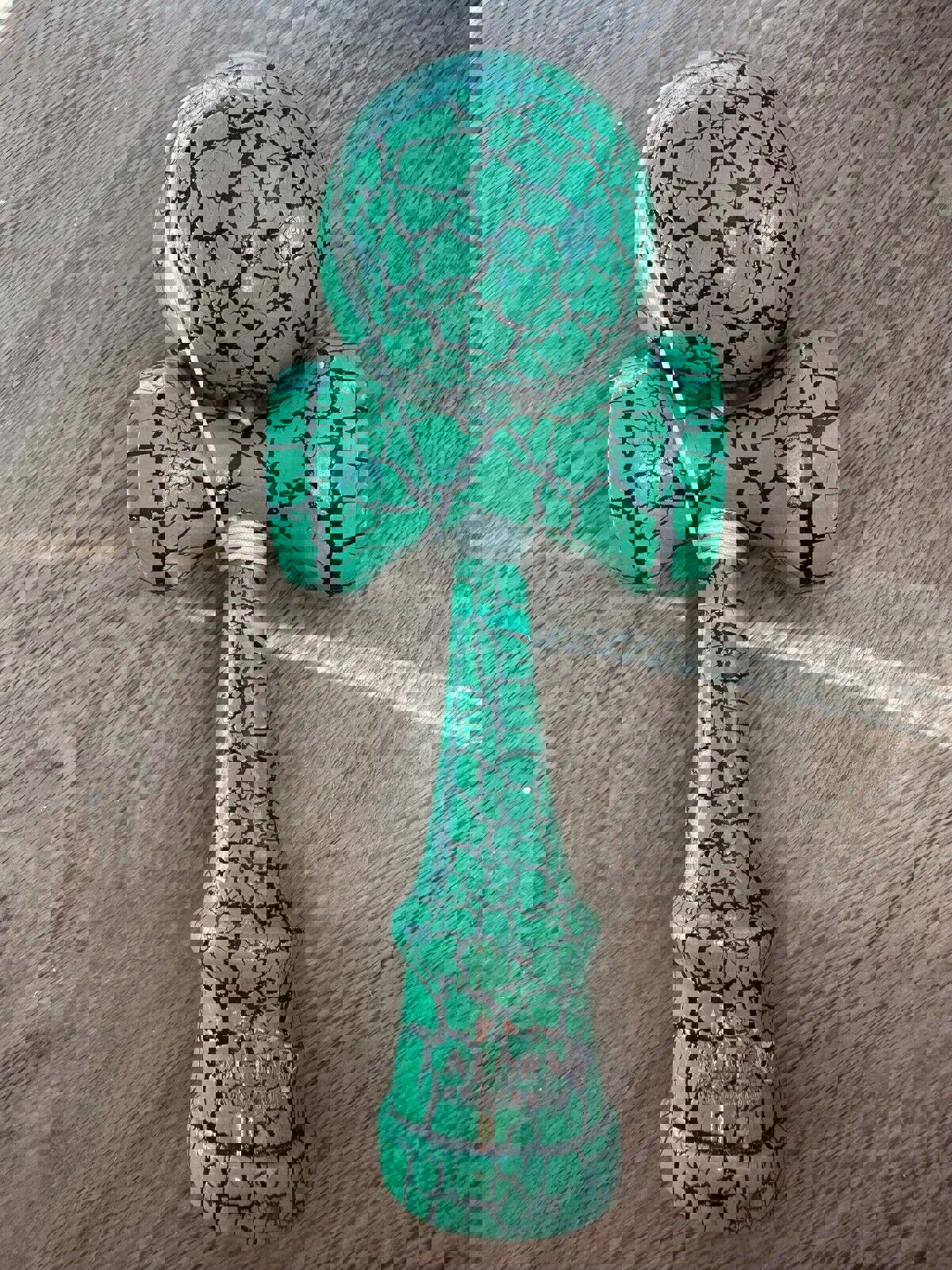Rare Aloha Kendama/ Glossy Black and Green