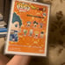 Vegeta powering up Funko signed