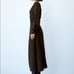 ZARA DRAPED PLAID DRESS BLACK / GREEN