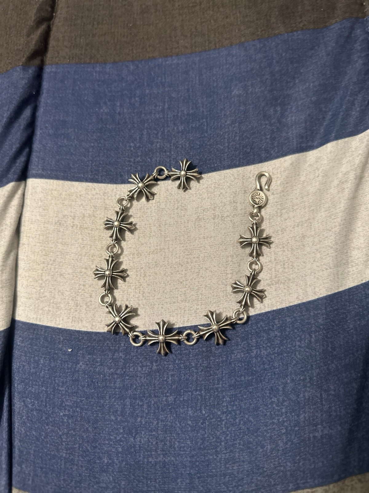 Chrome Hearts plus cross bracelet
