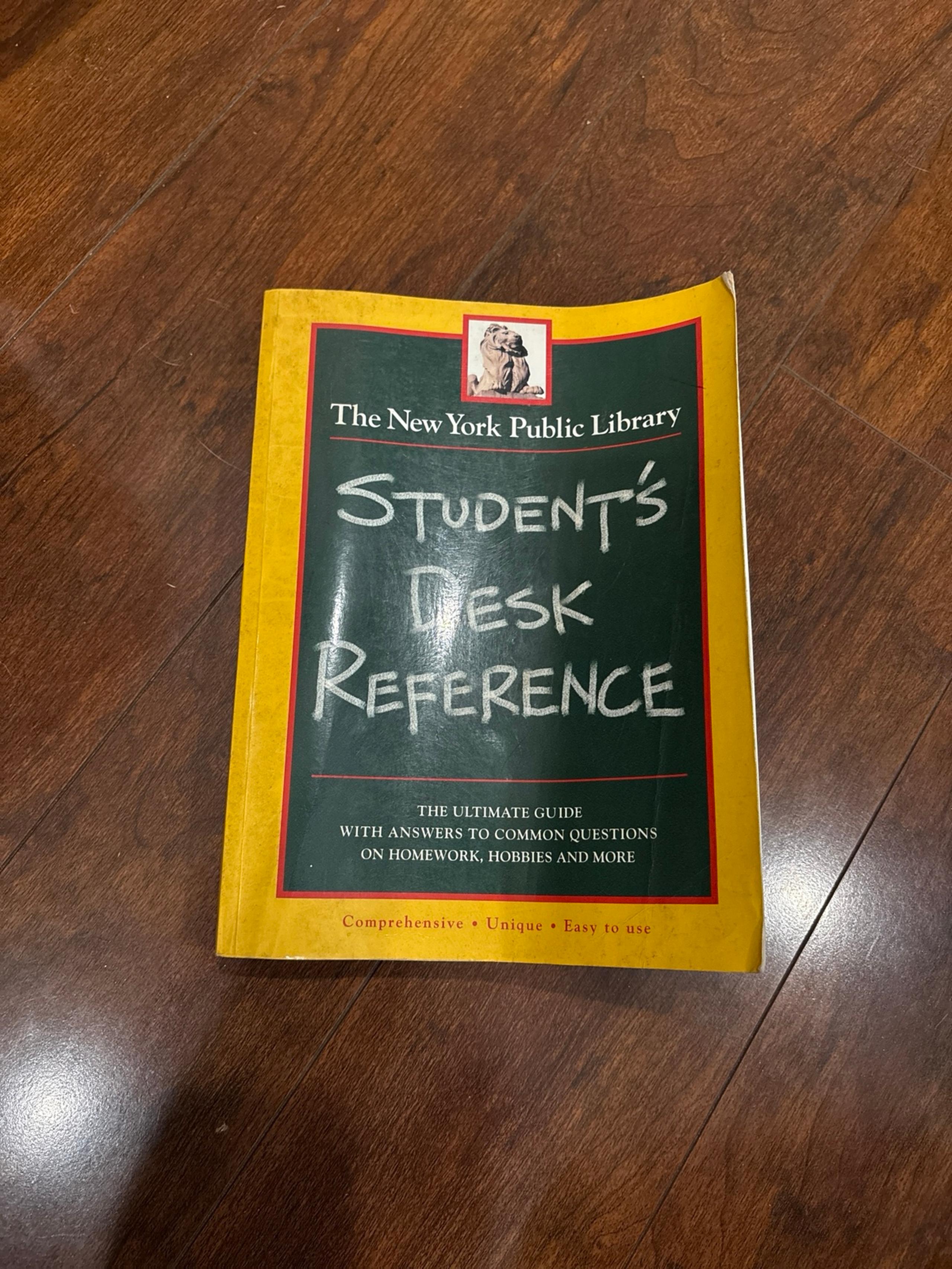 The New York Public Library | Student’s Desk Reference