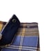 Free People Skort 4 Emmy Mini Menswear Wrap Shorts Skirt Plaid Boho Blue Combo